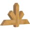Ekena Millwork Kennewick Rough Sawn Timber Gable Bracket, Western Red Cedar, 48"W x 26"H x 4"D x 6"F, 13/12 Pitch GBW048X26X0406KEN00RWR - alternate 3